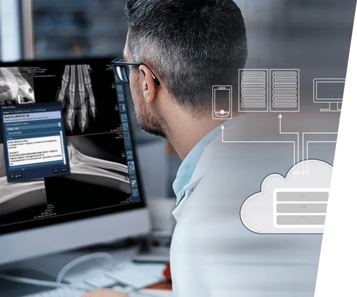 DICOM-Cloud für medizinische Bilder und Dokumente