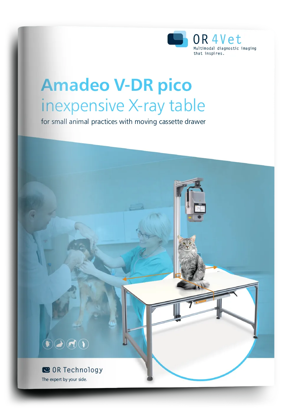 Cover of the Amadeo V pico product information PDF