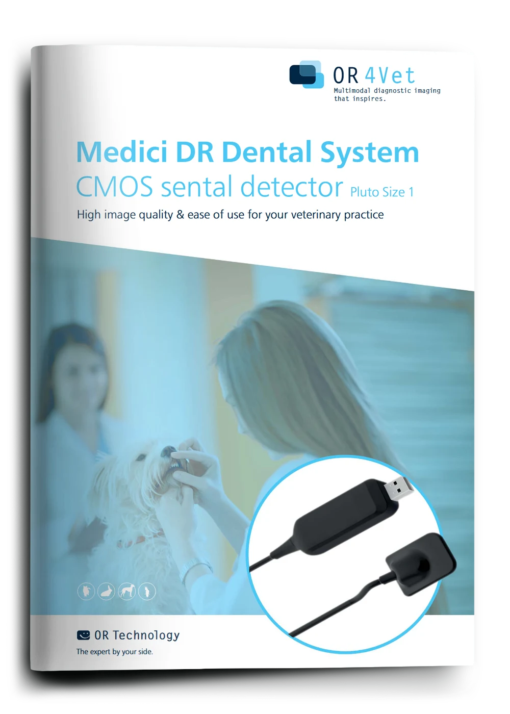 Cover of the Medici DR veterinary dental detectors - PDF